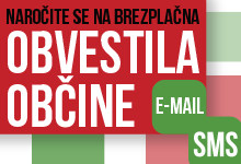 Naročite se na brezplačna obvestila občine